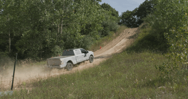 Durability testing at MPG is run on closed courses specially designed to test performance in circumstances that require aggressive driving. 